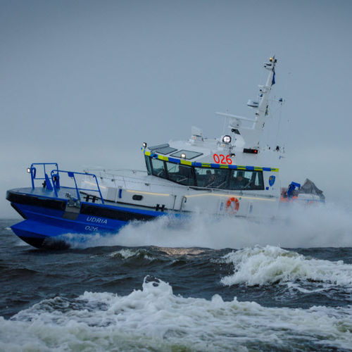 Профессиональный катер катер береговой охраны - 19 WP - Baltic Workboats AS - спасательно-поисковое судно / с внутренним мотором / из алюминия