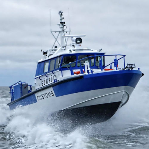 Профессиональный катер катер береговой охраны - GOMRUK - Baltic Workboats AS - с внутренним мотором / из алюминия / самовыпрямляющийся