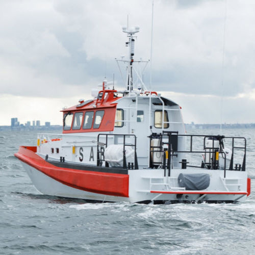 Профессиональный катер спасательно-поисковое судно - 16 SAR - Baltic Workboats AS - с внутренним мотором / из алюминия