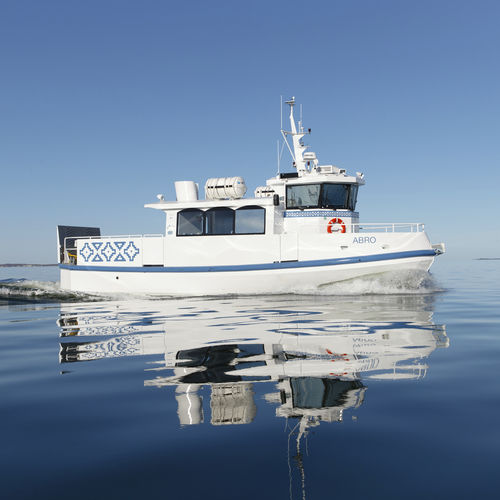 Профессиональный катер пассажирское судно - ABRO - Baltic Workboats AS - с внутренним мотором / из алюминия