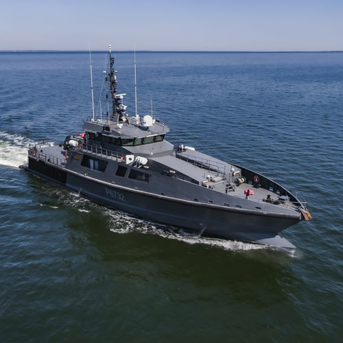 Специальное судно для ведения наблюдения - NAVY 45 WP - Baltic Workboats AS - Регистр Ллойда / из алюминия