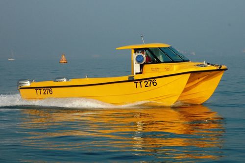 Рыболовно-прогулочный катер катамаран - Pride N Joy - Cheetah Marine - c подвесным мотором / двухмоторный / хардтоп
