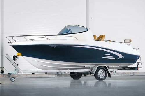 Открытый катер c подвесным мотором - QX615 - Marine Times Newspaper - с центральной консолью / макс. 8 человек / с кабиной