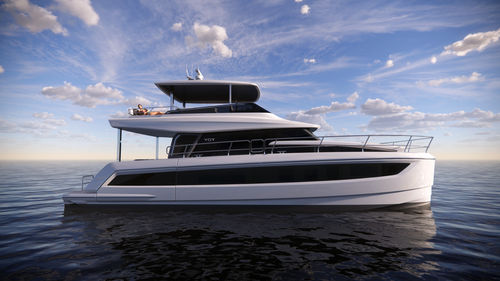 Быстроходный катер катамаран - 53 - YOT POWER CATAMARANS - с внутренним мотором / двухмоторный / с флайбриджем