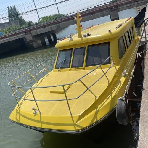 Профессиональный катер пассажирское судно - YB-1080 - Changzhou Youbang Boat Co., Ltd. - катамаран / c подвесным мотором