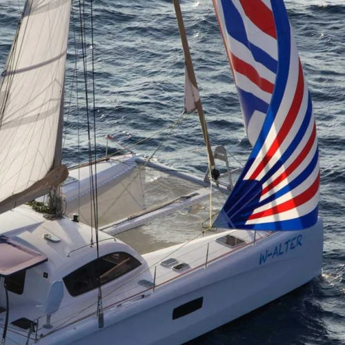 Батут для многокорпусного судна - Outremer 45 - LOFTNETS - 30 мм