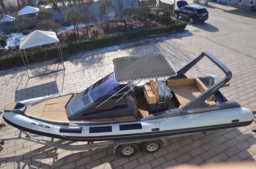 Профессиональный катер катер береговой охраны - 960 - MerVista Boat - спасательное судно / c подвесным мотором / из алюминия