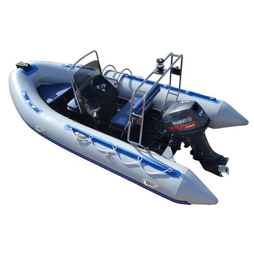 Надувная лодка c подвесным мотором - 430 - MerVista Boat - полужесткая / с центральной консолью / быстрая