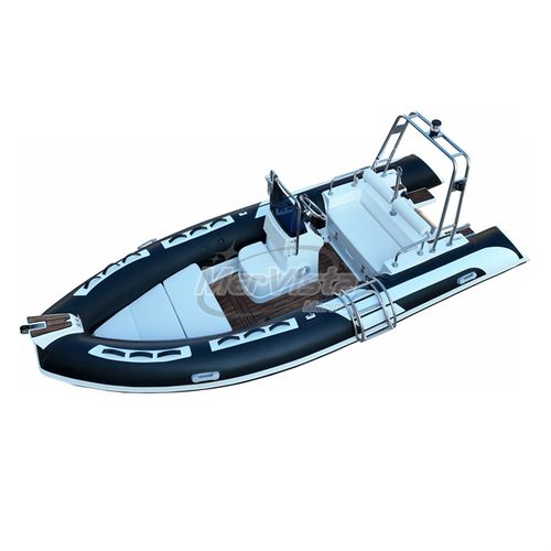 Надувная лодка c подвесным мотором - 480 - MerVista Boat - полужесткая / открытая / с центральной консолью