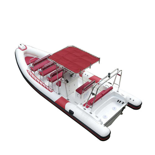 Надувная лодка c подвесным мотором - 880 - MerVista Boat - двухмоторная / полужесткая / открытая