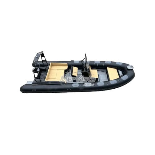 Надувная лодка c подвесным мотором - 660 Luxury  - MerVista Boat - полужесткая / открытая / с центральной консолью