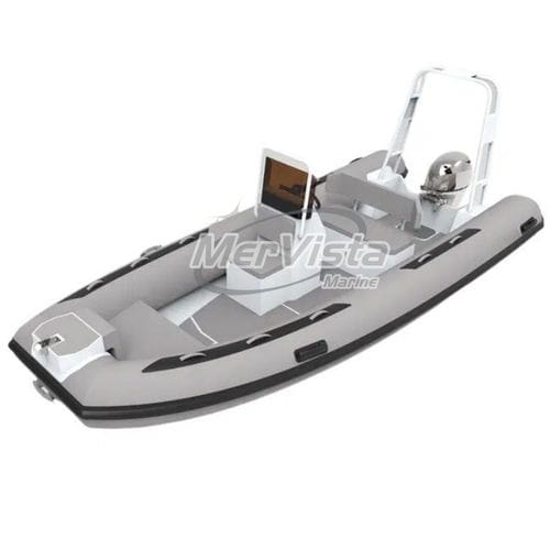Надувная лодка c подвесным мотором - 550  - MerVista Boat - полужесткая / открытая / с центральной консолью
