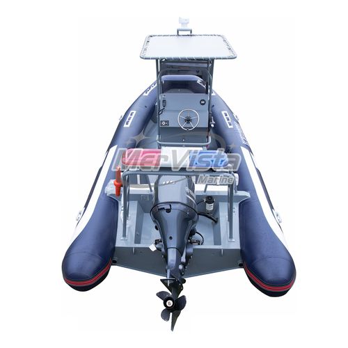 Надувная лодка c подвесным мотором - 600 - MerVista Boat - полужесткая / открытая / с центральной консолью