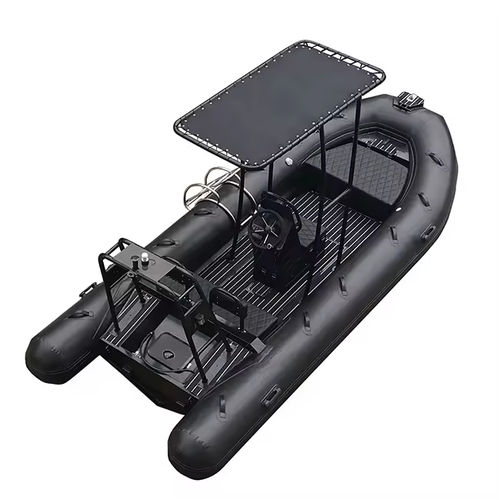Надувная лодка c подвесным мотором - 480 - MerVista Boat - полужесткая / с центральной консолью / для рыбной ловли