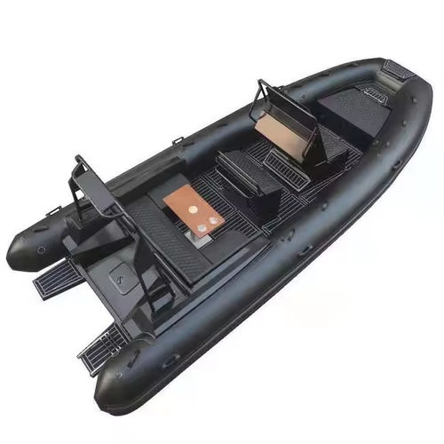 Надувная лодка c подвесным мотором - 640 CE Deluxe - MerVista Boat - полужесткая / открытая / с центральной консолью