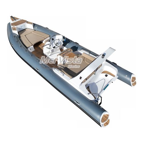 Надувная лодка c подвесным мотором - 760C - MerVista Boat - двухмоторная / RIB / открытая