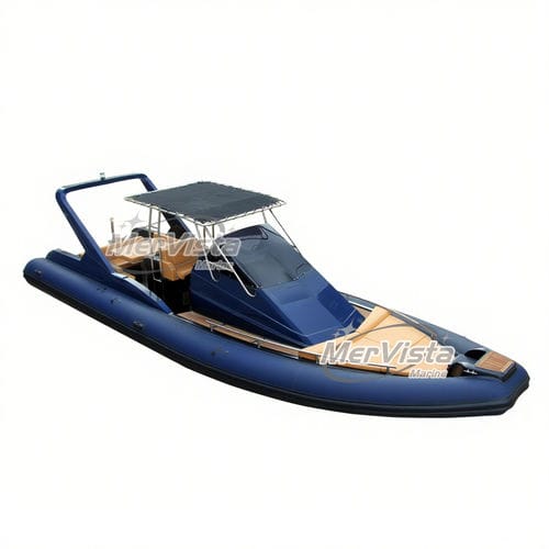 Надувная лодка c подвесным мотором - Luxury 960 - MerVista Boat - двухмоторная / полужесткая / RIB