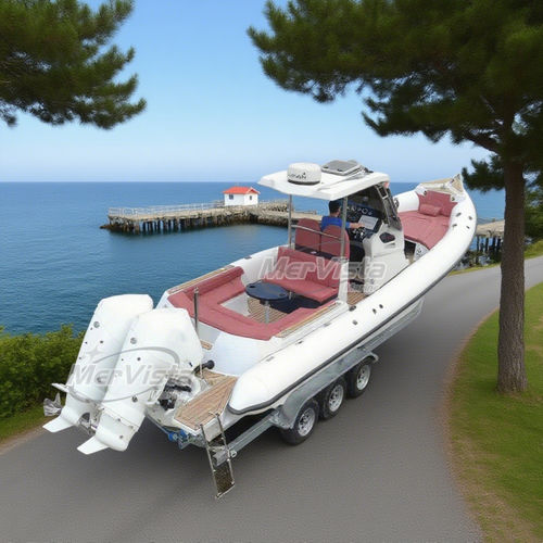 Профессиональный катер катер береговой охраны - Luxury 940 large - MerVista Boat - спасательное судно / c подвесным мотором / надувная лодка с полужестким корпусом