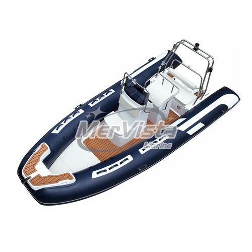 Надувная лодка c подвесным мотором - 520C Hypalon  - MerVista Boat - RIB / открытая / с центральной консолью
