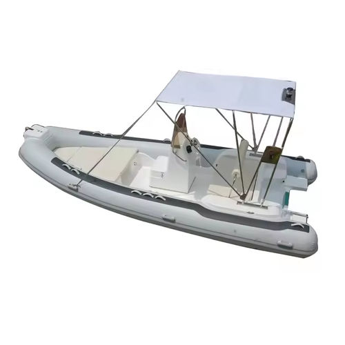 Надувная лодка c подвесным мотором - 550 Deep V - MerVista Boat - полужесткая / открытая / с центральной консолью