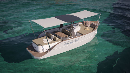 Ботик с внутренним мотором - reBot 8 - reBot Yachts S.L. - электрический / открытый / POD