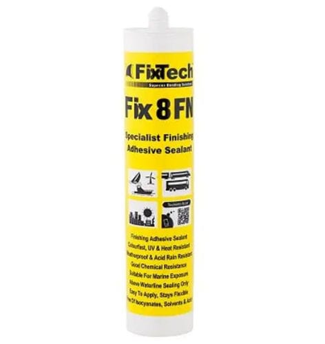 Однокомпонентный клей - Fix8 FN - FIXTECH PTY LTD - силиконовый / универсальный / устойчивый к УФ-лучам