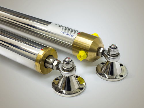 Цилиндр для катера - PHOENIX MARINE SOLUTIONS - гидравлический / для юта / из нержавеющей стали