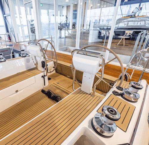 Панель для палубных покрытий - EcoDeck® - Werkvreugde Dutch stainless steel perfection / EcoDeck - из полиуретановой смолы / влагостойкая / гибкая