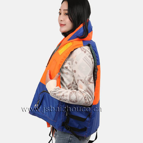 Спасательный жилет для водных видов спорта - JBY-5616 - Jiangsu Baizhou Safety Technology Co,.ltd. - унисекс / из губки / оранжевый