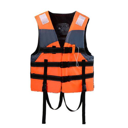 Спасательный жилет для водных видов спорта - EPE  - Jiangsu Baizhou Safety Technology Co,.ltd. - для мужчин / из губки / оранжевый