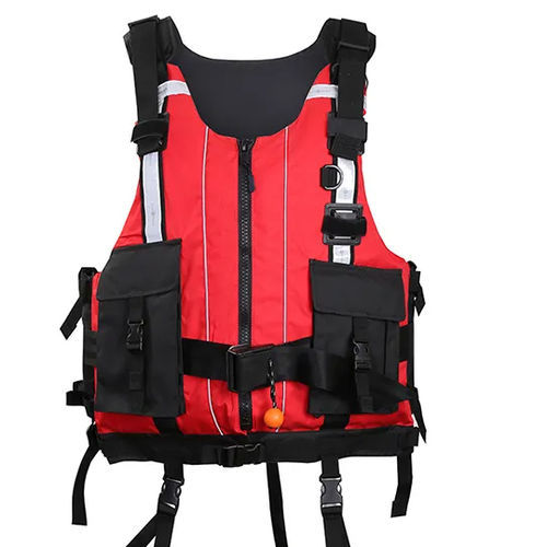 Спасательный жилет для водных видов спорта - PFD  - Jiangsu Baizhou Safety Technology Co,.ltd. - унисекс / из губки / красный