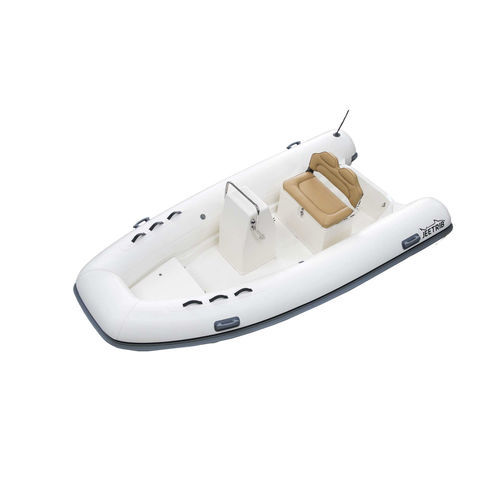 Надувная лодка c подвесным мотором - JEETRIB JR-F-385-SC - Polat Marine Boat Production Company - полужесткая / открытая / с боковой консолью