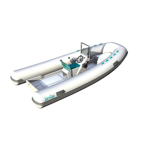 Надувная лодка c подвесным мотором - JEETRIB JR-F-425-JC - Polat Marine Boat Production Company - полужесткая / открытая / с рулевой консолью