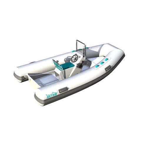 Надувная лодка c подвесным мотором - JEETRIB JR-F-355-JC - Polat Marine Boat Production Company - полужесткая / открытая / с рулевой консолью