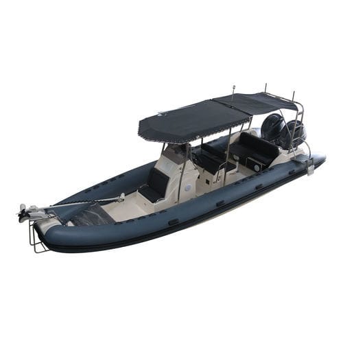 Надувная лодка c подвесным мотором - JEETRIB JR-F-795-C - Polat Marine Boat Production Company - двухмоторная / полужесткая / открытая