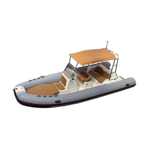 Надувная лодка c подвесным мотором - JEETRIB JR-F-620-C - Polat Marine Boat Production Company - полужесткая / открытая / с центральной консолью