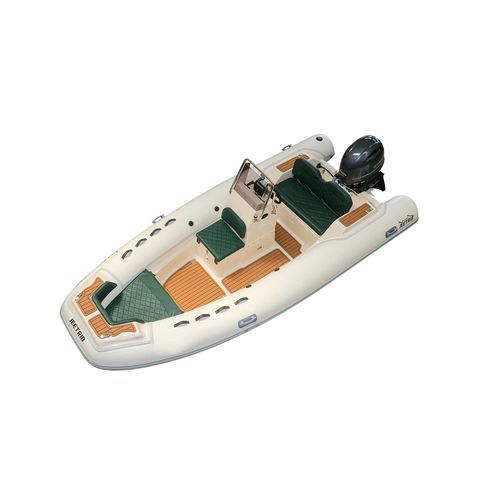 Надувная лодка c подвесным мотором - JEETRIB JR-F-495-C - Polat Marine Boat Production Company - полужесткая / открытая / с центральной консолью