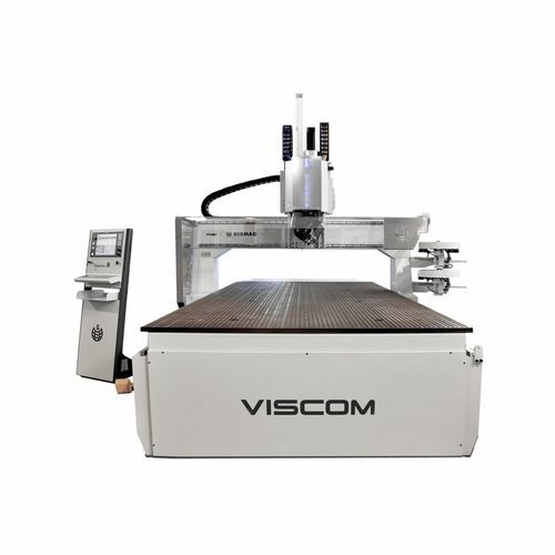 Обрабатывающий центр ЧПУ - VISCOM 5X - BERMAQ - 5 осей / по нежелезным материалам / на дровах
