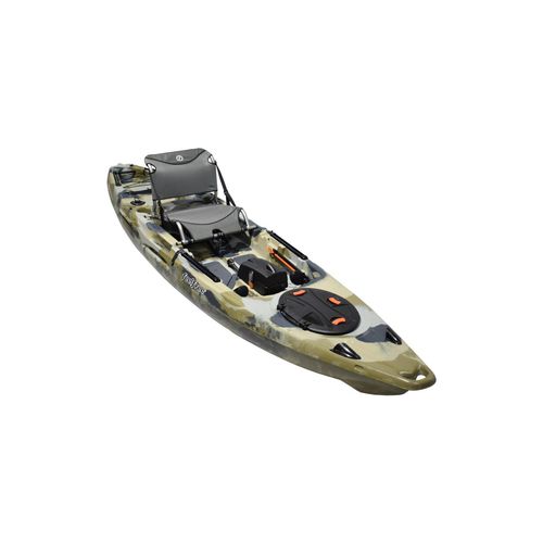 Каяк с верхней посадкой - MOKEN 12.5 V2 - FeelFree Kayak EU Sp. z o.o - для рыбной ловли / для взрослых / одноместный