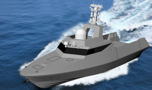 Морской беспилотник для ведения наблюдения - Swift 18 - ST Engineering - автономный блок