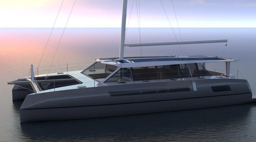 Парусная яхта катамаран - Max 55SC - Max Cruise Marine - круизная / 4 каюты / с открытым кокпитом
