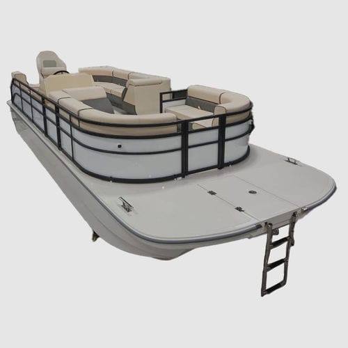 Понтоновый катер c подвесным мотором - 250 GR - Driftmark Marine - открытый / с боковой консолью / для рыбной ловли