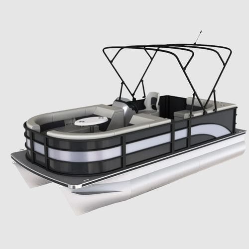 Понтоновый катер c подвесным мотором - 580 AL - Driftmark Marine - открытый / с боковой консолью / для рыбной ловли
