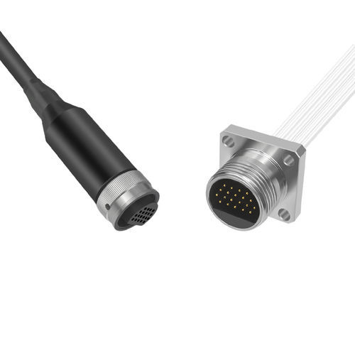 Подводный соединитель - Metal Shell 55 Series (12 and 20 Contacts) - Guangzhou Lanhe Electronic Manufacturing Co.,Ltd. - электрический / для аквакультуры / для океанографических исследований
