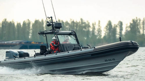 Профессиональный катер катер береговой охраны - M.A.G. Boats - спасательное судно / c подвесным мотором / надувная лодка с полужестким корпусом