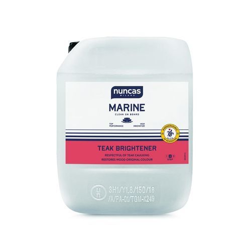 Очиститель тиковое дерево - Marine Teak Brightener - 5000ml - Nuncas Italia S.p.A. - для дерева / для катера / биоразлагаемый