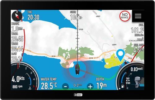 Многофункциональный прибор GPS - E900 - LXNAV d.o.o. - радио / устройство считывания с карт / морской