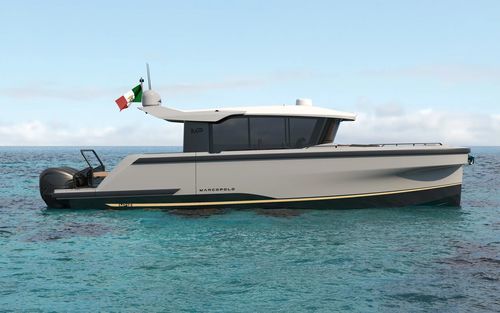 Быстроходный катер c подвесным мотором - MP12 - Marcopolo Yachts by 3AF Shipyard S.r.l - трехмоторный / хардтоп / макс. 14 человек
