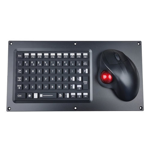 Морская клавиатура - KH-SK63-TB-330 - SZ Kehang Technology Development Co., Ltd. - для судна / герметичная / с трекболом