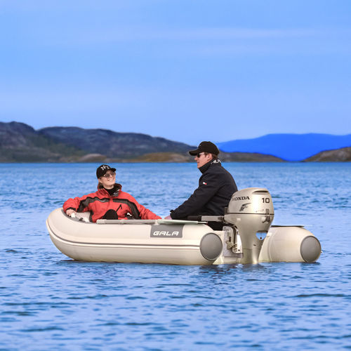 Надувная лодка c подвесным мотором - A240 - GALA TENDERS - полужесткая / открытая / из алюминия